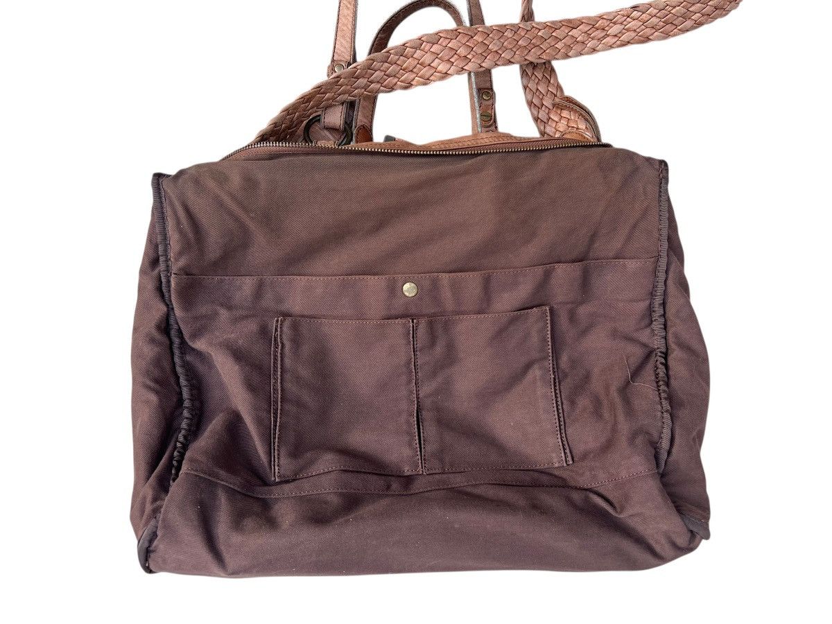 Creed × Leather Creed Japan Faded Patina Leather 2 Way Large Bag Size ONE SIZE - 24 Thumbnail