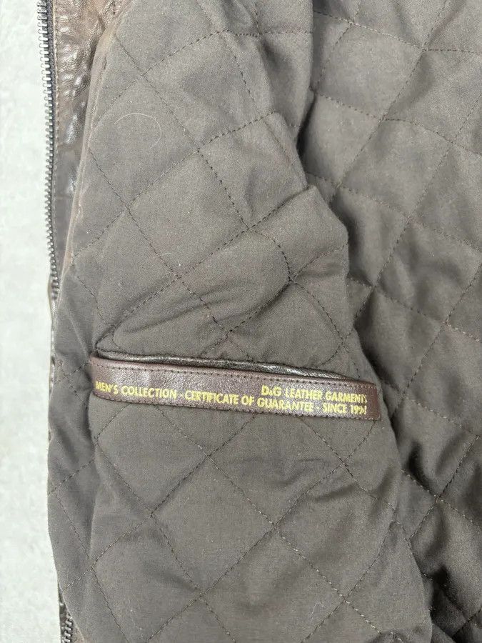 Dolce & Gabbana 2000s Dolce & Gabbana Brown Premium Biker Leather Jacket Size US S / EU 44-46 / 1 - 11 Thumbnail
