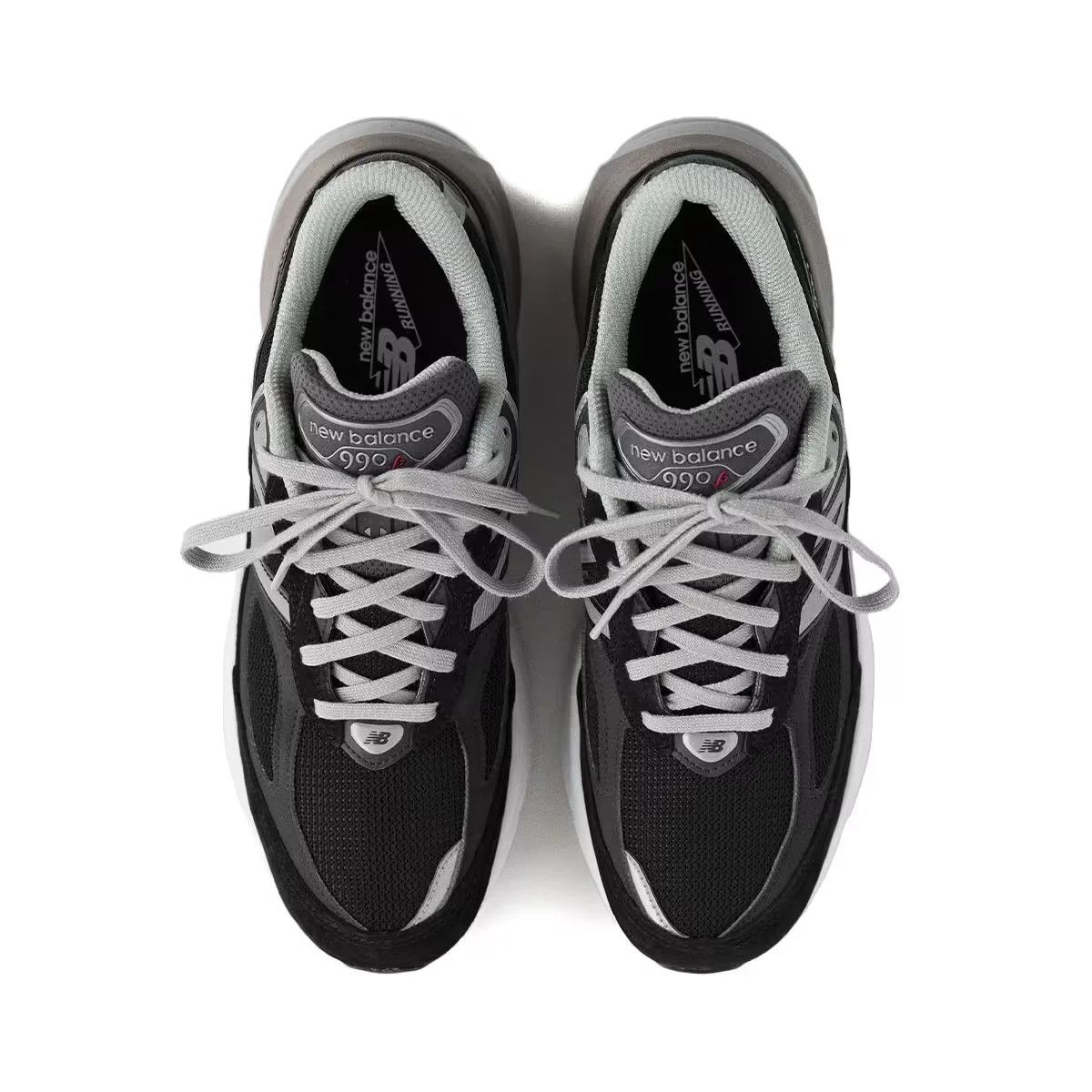 New Balance o1s22i1n1124 990V6 Sneakers in Black Grey Size US 10 / EU 43 - 5 Thumbnail