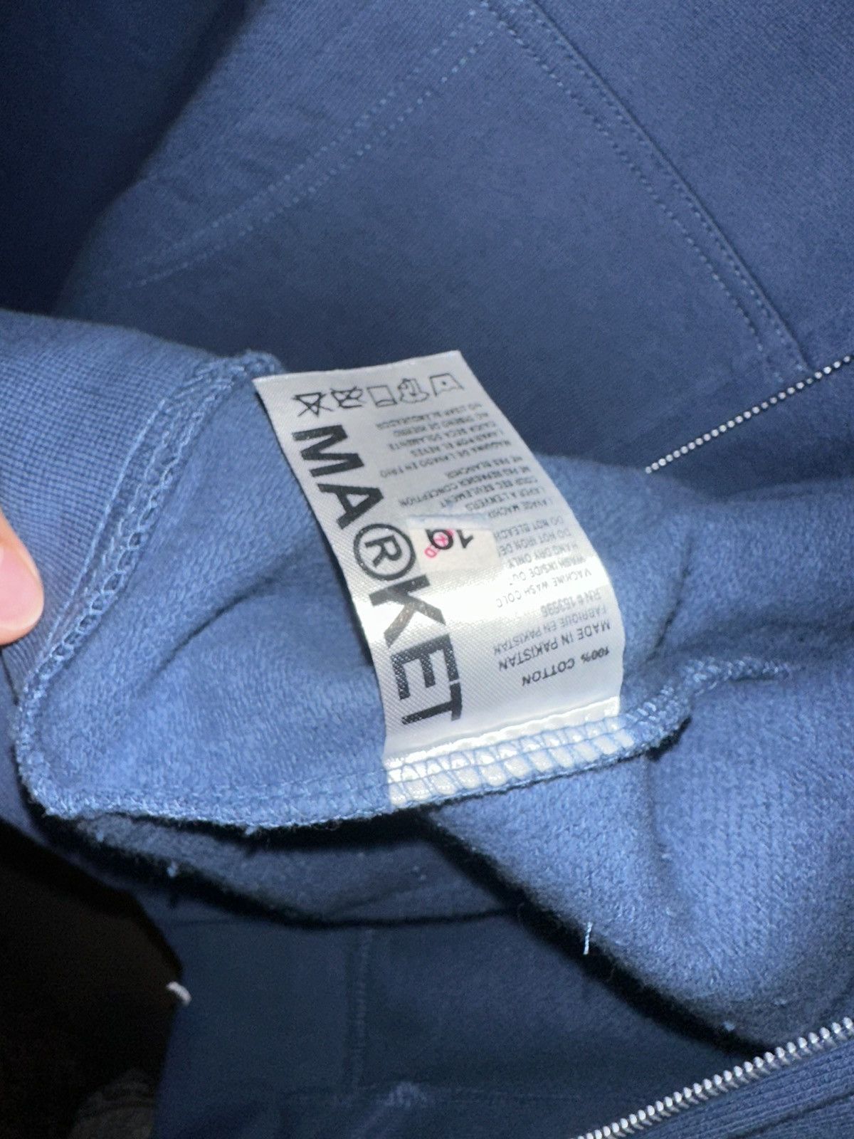 Market Market Arc Zip Up Hoodie Size US XXL / EU 58 / 5 - 7 Thumbnail