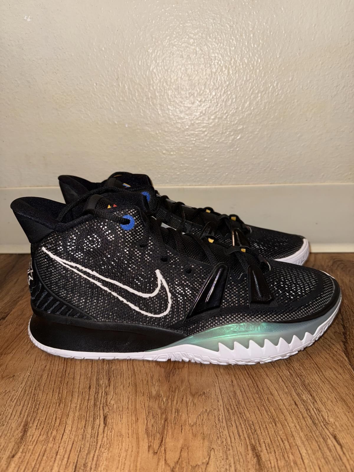 Nike Nike Kyrie 7 BK Black Size US 12 / EU 45 - 1 Thumbnail
