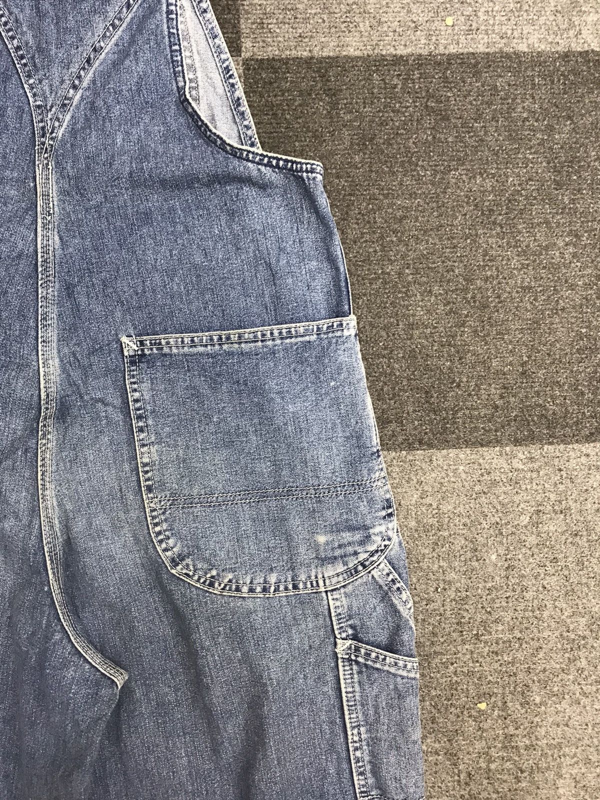 Lee × Vintage Vintage Lee Denim Overall Size US 33 - 14 Thumbnail