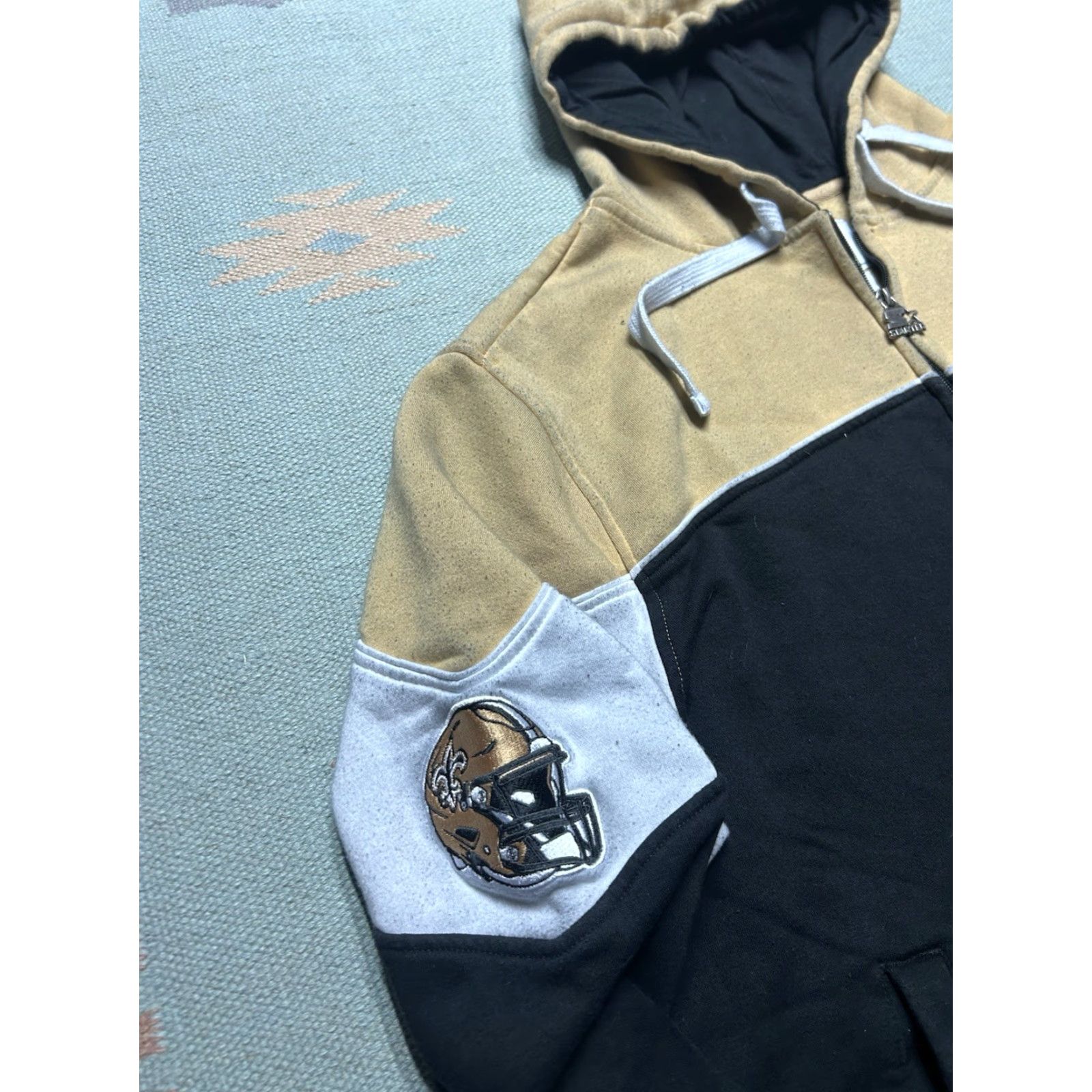 Starter Starter full zip hoodie sweatshirt New Orleans Saints football NFL men’s 3XL Size US XXL / EU 58 / 5 - 3 Thumbnail