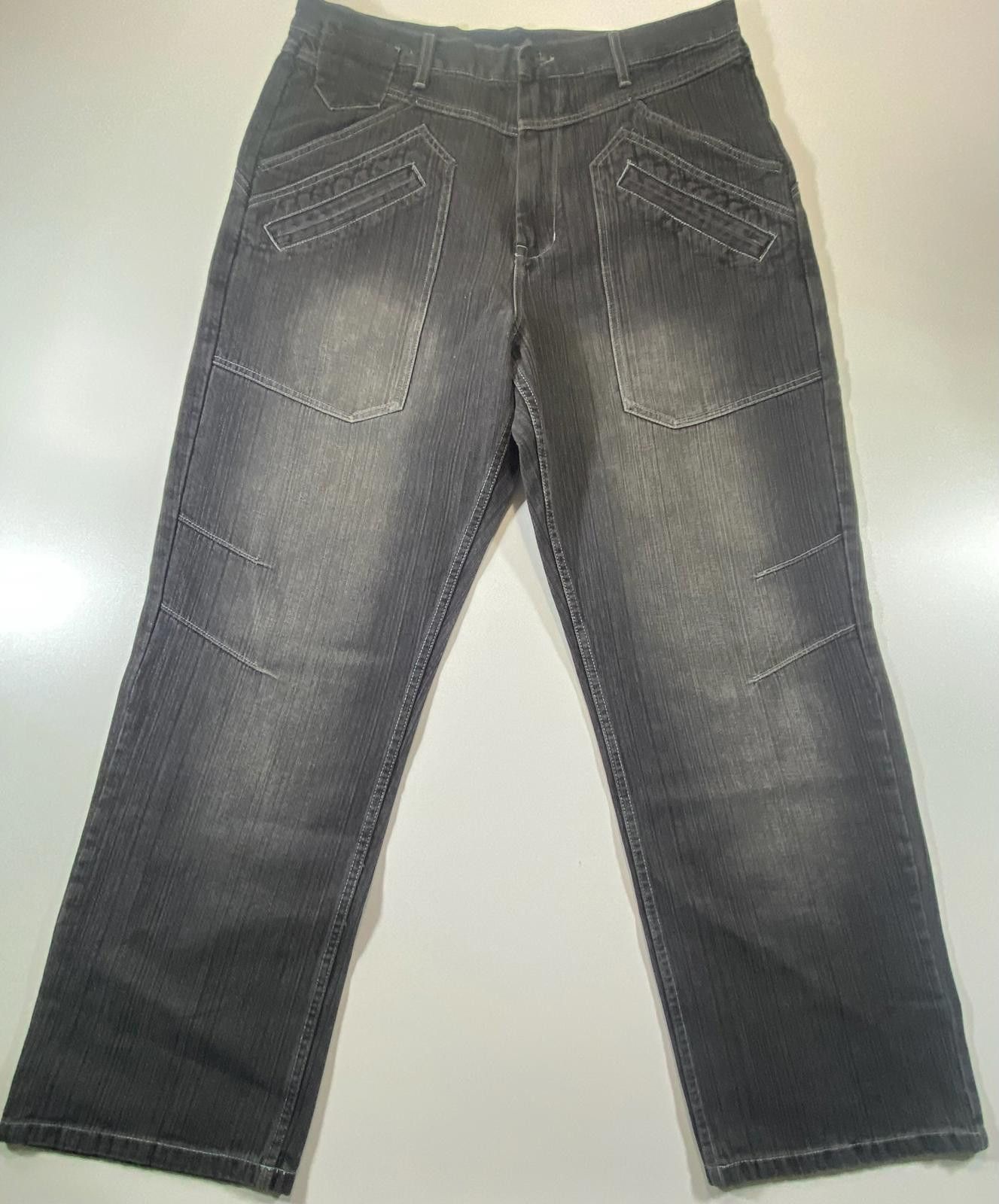 Unknown London Vintage phat farm Gray Denim Jeans 36 Size US 36 / EU 52 - 1 Thumbnail