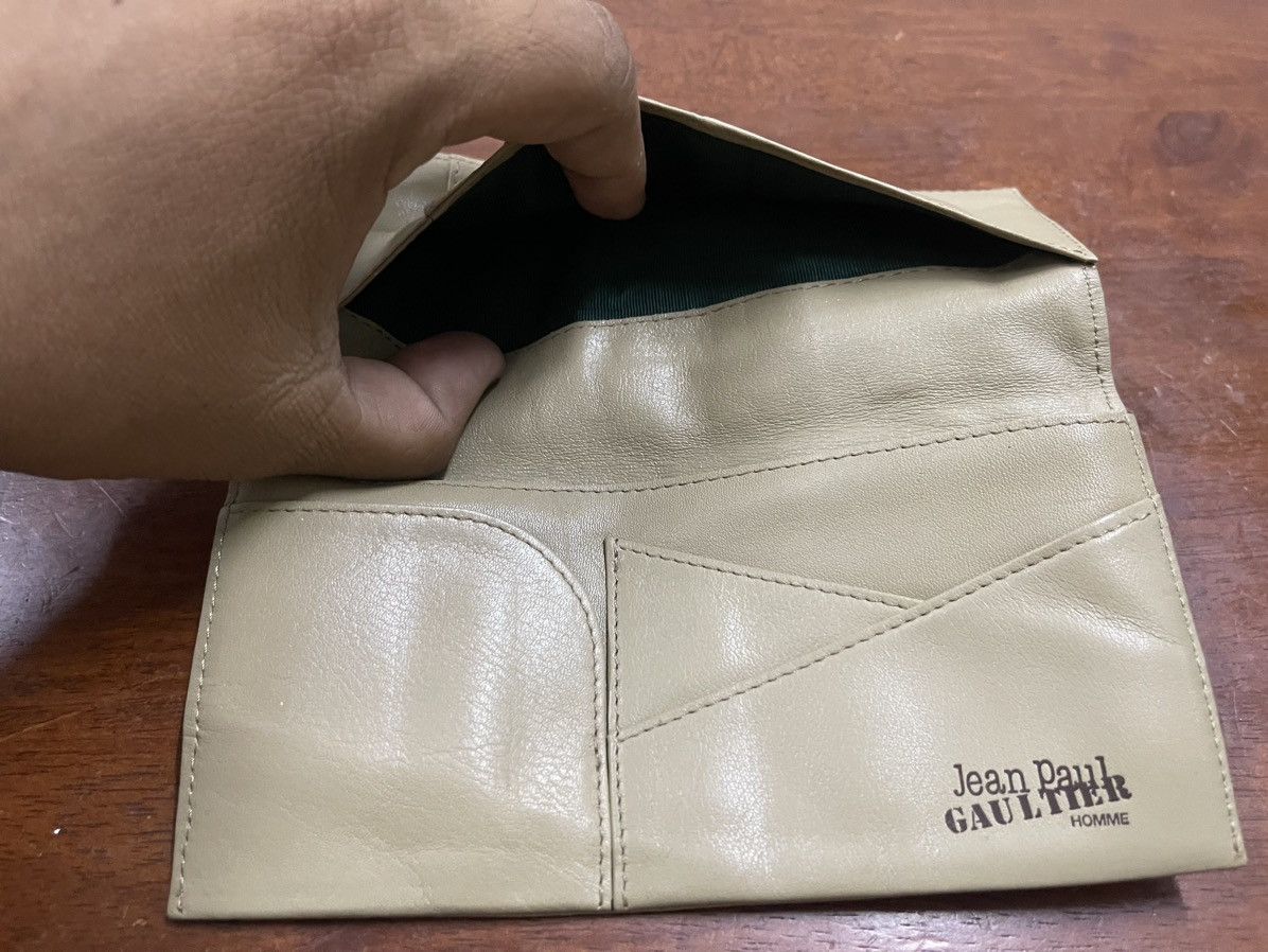 Genuine Leather × Jean Paul Gaultier Jean Paul Gaultier Leather Long Wallet Size ONE SIZE - 7 Thumbnail