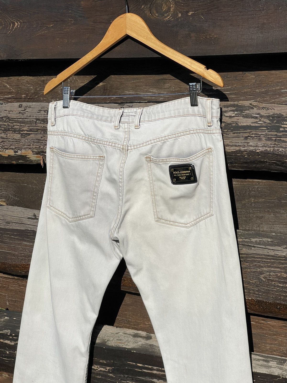 Dolce & Gabbana Y2K Dolce & Gabbana grey jeans Vintage Size US 34 / EU 50 - 3 Thumbnail