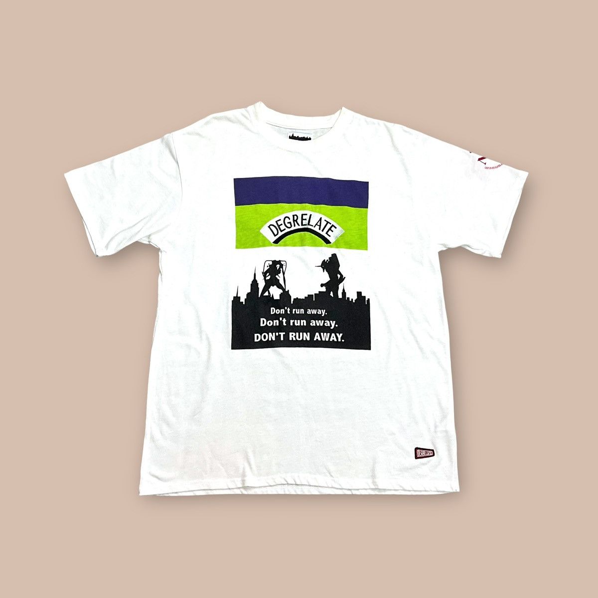 Anime DEGRELATE x EVANGELION Graphic White Tee Size US L / EU 52-54 / 3 - 1 Thumbnail