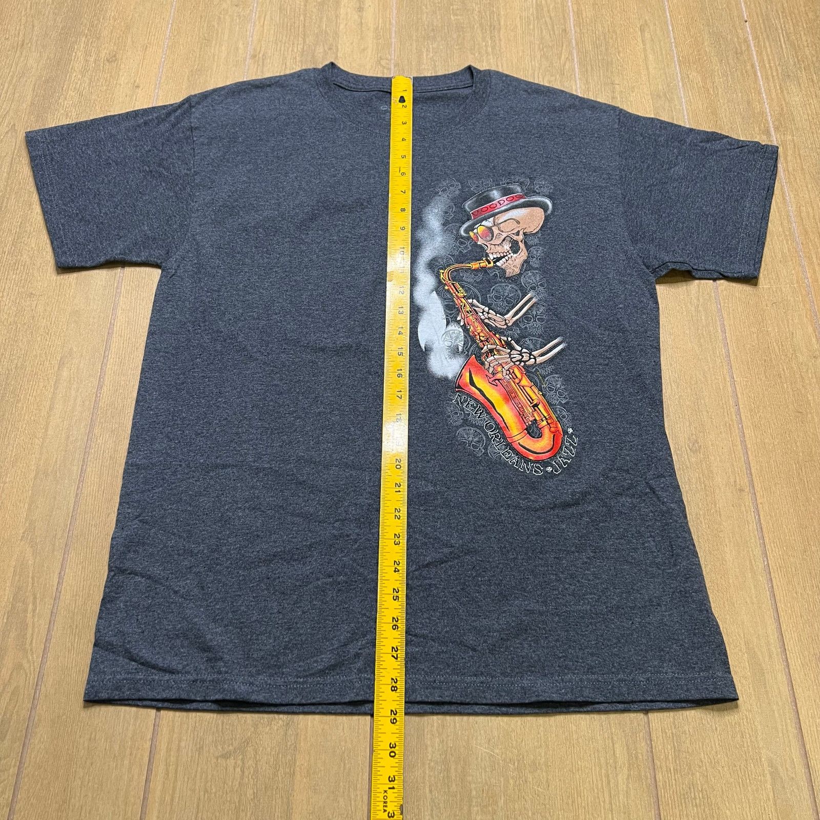 Vintage Vintage New Orleans Voodoo Jazz Band skeleton graphic Men L Size US L / EU 52-54 / 3 - 5 Thumbnail