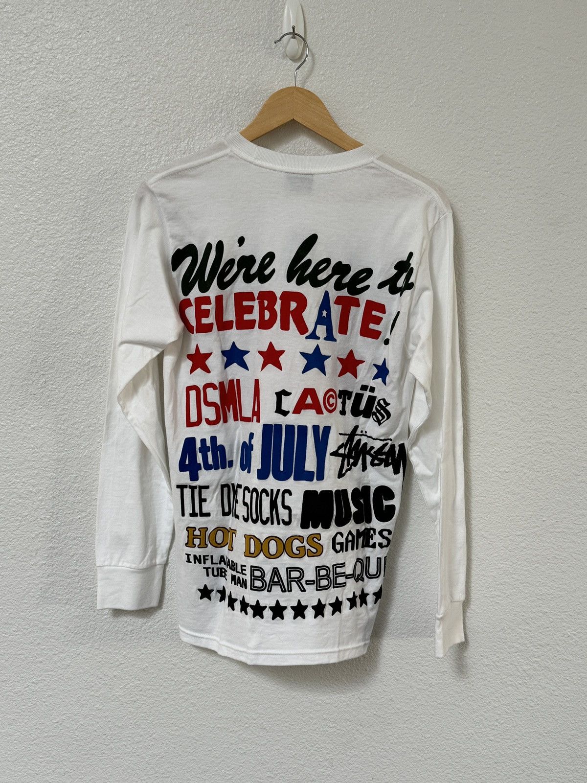 Cactus Plant Flea Market × Stussy Stussy X CPFM Proud To Be Long Sleeves Tee Size US S / EU 44-46 / 1 - 2 Thumbnail