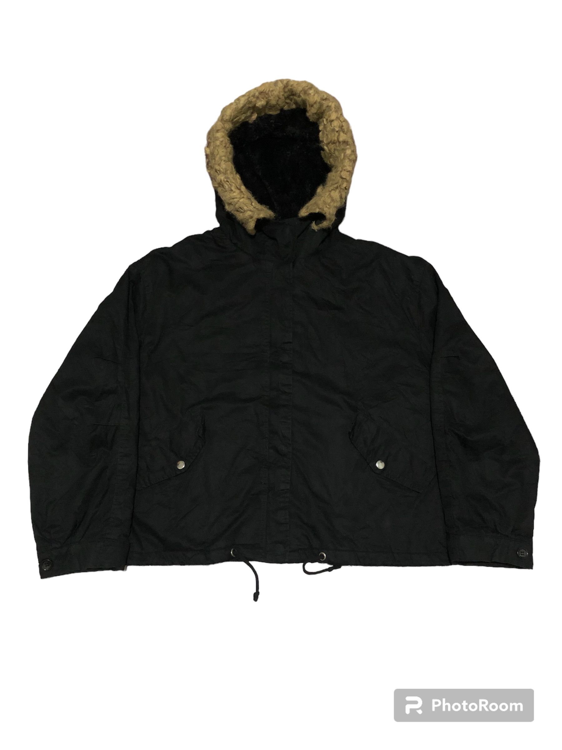 Le Grande Bleu (L.G.B.) Love Tree Japanese boxy Faux Fur Jacket Size US L / EU 52-54 / 3 - 4 Thumbnail