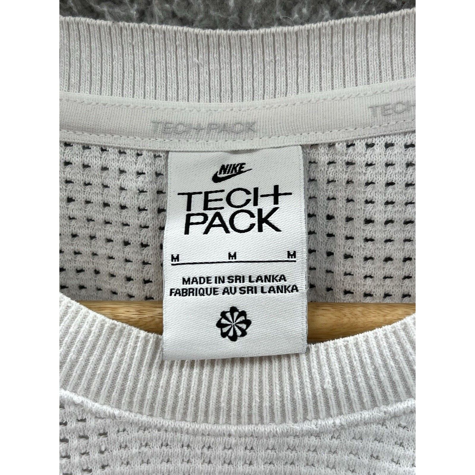 Nike Nike Tech Pack Knit Sleeveless Top White DX0247 Size Medium Size US M / EU 48-50 / 2 - 3 Thumbnail