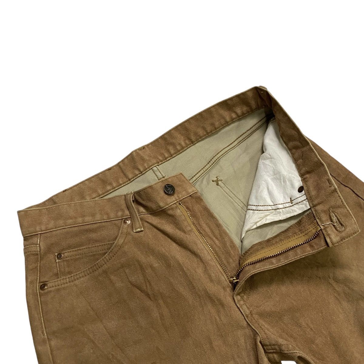 Leather × Lee × Vintage Lee leather flare pant Size US 33 - 5 Thumbnail