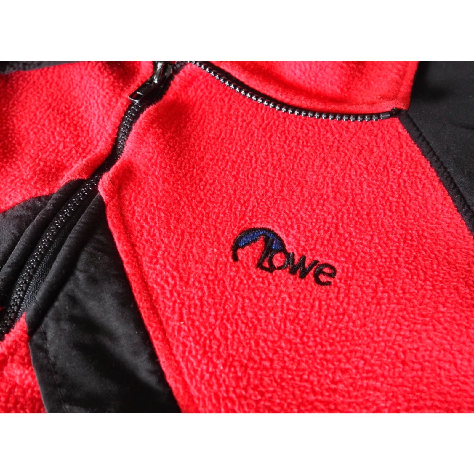 Vintage VTG Lowe Alpine Systems Jacket Mens L Fleece Outdoor Hiking Red Black 80s 90s Vintage Casual Activewear Zip Hoodie? Size US L / EU 52-54 / 3 - 3 Thumbnail