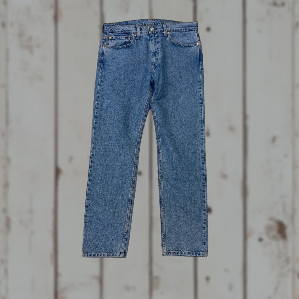 Levi's Levi's 502 Jeans Regular Tapered Fit Denim Blue 32x32 Mens Jeans Street 90s City USA Classic Vintage No? Size US 32 / EU 48 - 1 Thumbnail