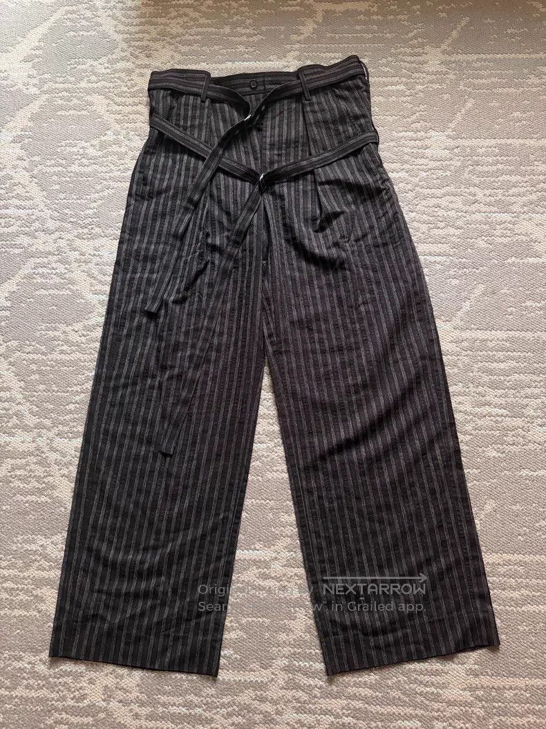 Ann Demeulemeester Ann Demeulemeester Double rope stripe dress pants Size 32" / US 10 / IT 46 - 2 Thumbnail