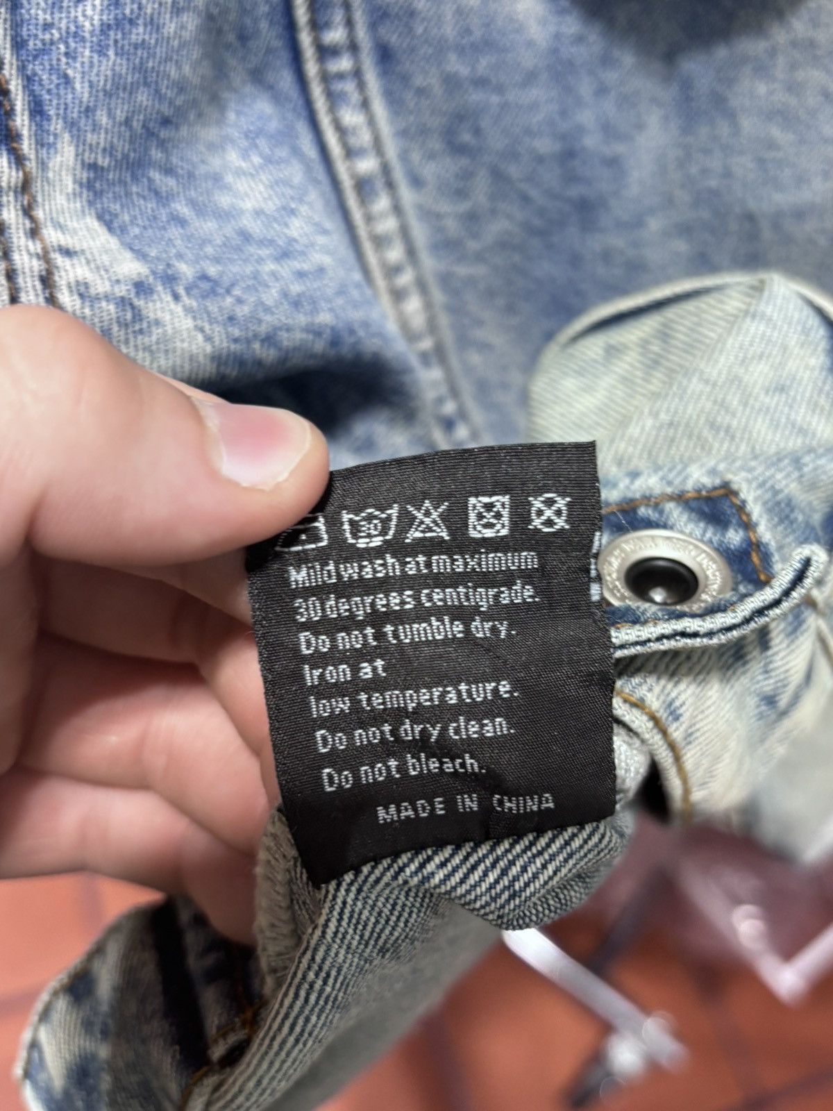 Who Decides War Who Decides War Indigo Jean Jacket Size US L / EU 52-54 / 3 - 9 Thumbnail