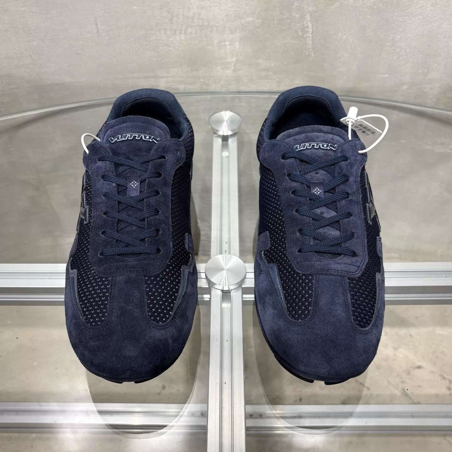 Louis Vuitton LV RALLY Blue UK9 Decon Sneakers New Worn Once Size US 10 / EU 43 - 1 Thumbnail