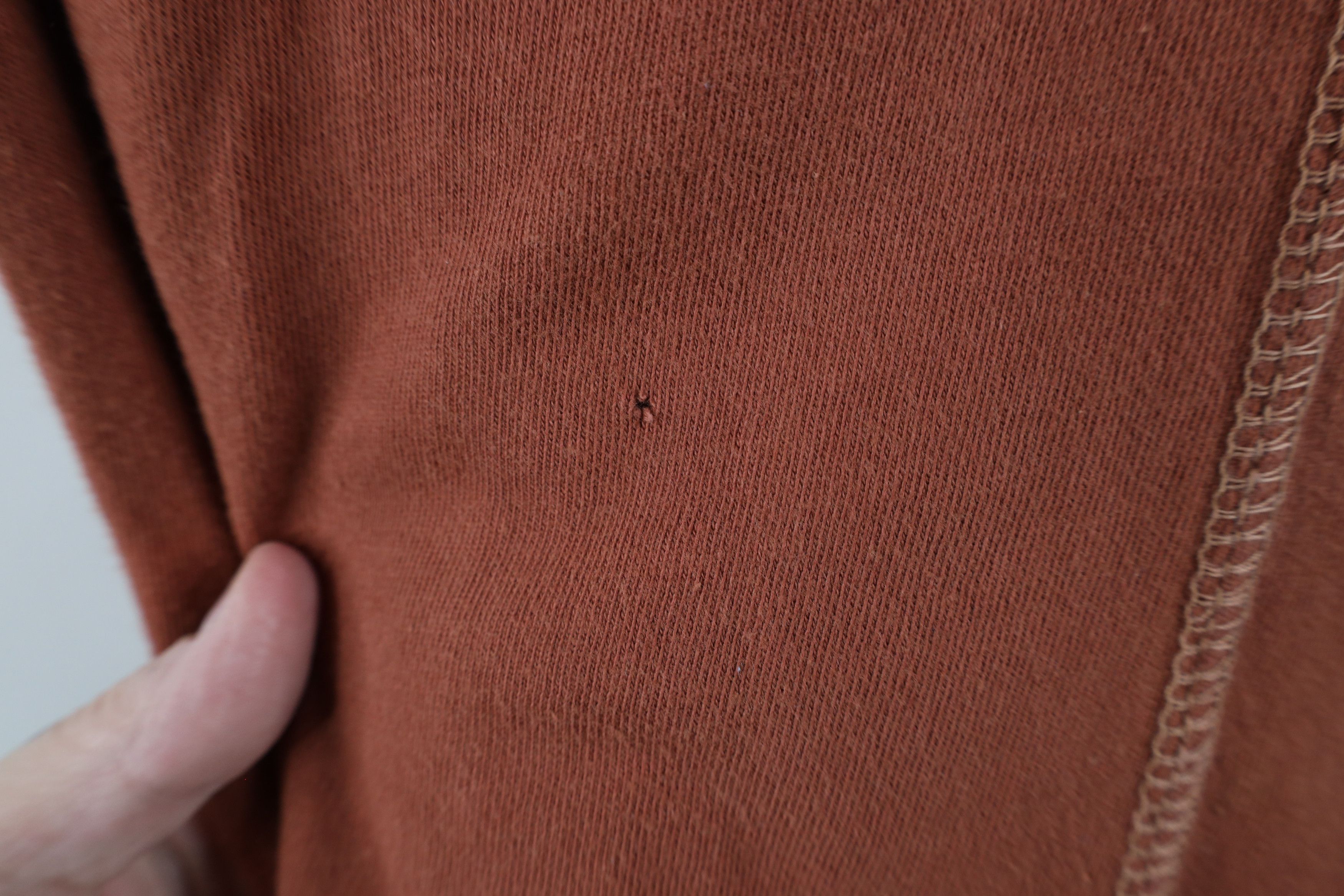 Vintage Vintage 90s Streetwear Long Sleeve Henley T-Shirt Orange Size US M / EU 48-50 / 2 - 4 Thumbnail