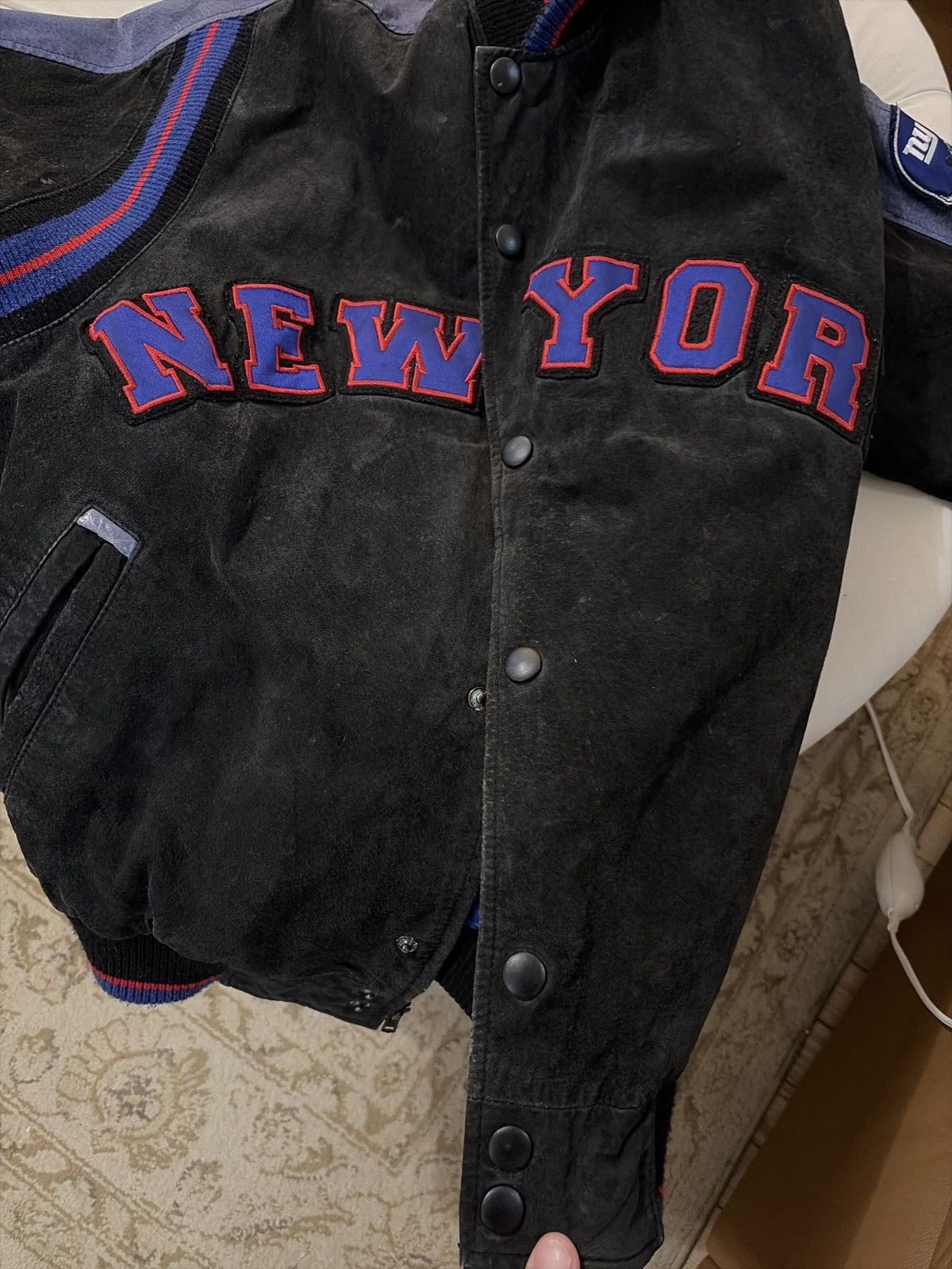 NFL 1990’s nfl branded New York giants shade winter coat Size US XL / EU 56 / 4 - 2 Thumbnail