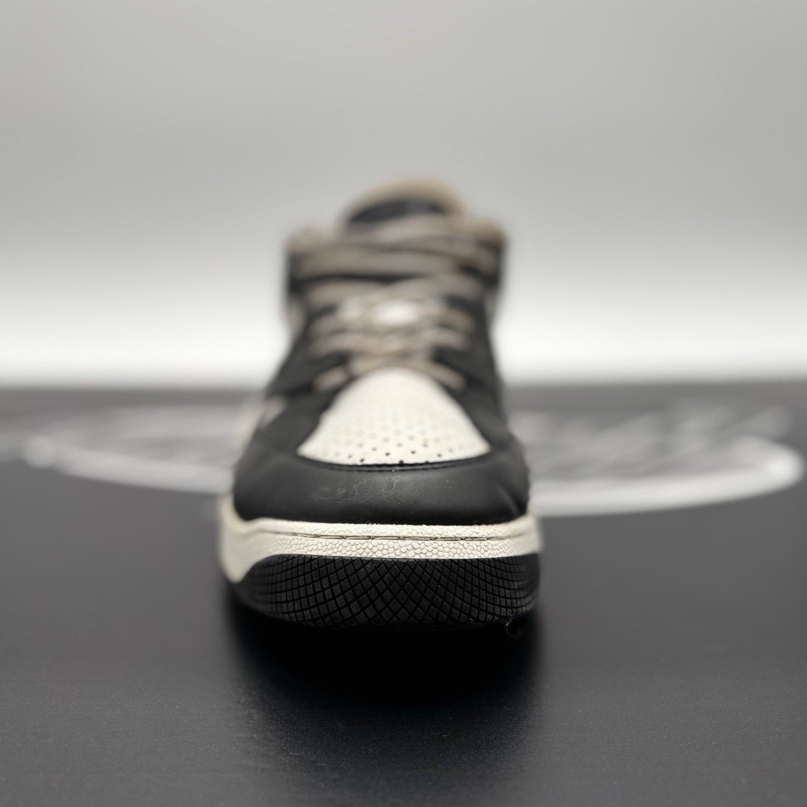 Gucci Size 10 G ( 10.5 US) - Gucci Basket ‘ White, Black ‘ Size US 10.5 / EU 43-44 - 6 Thumbnail