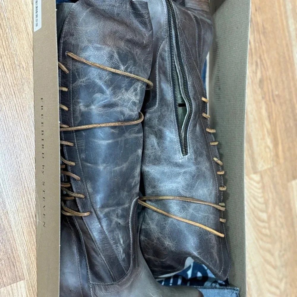 FREEBIRD Freebird by Steven Cosmo Leather Boot NWT Size US 10 / IT 40 - 3 Thumbnail