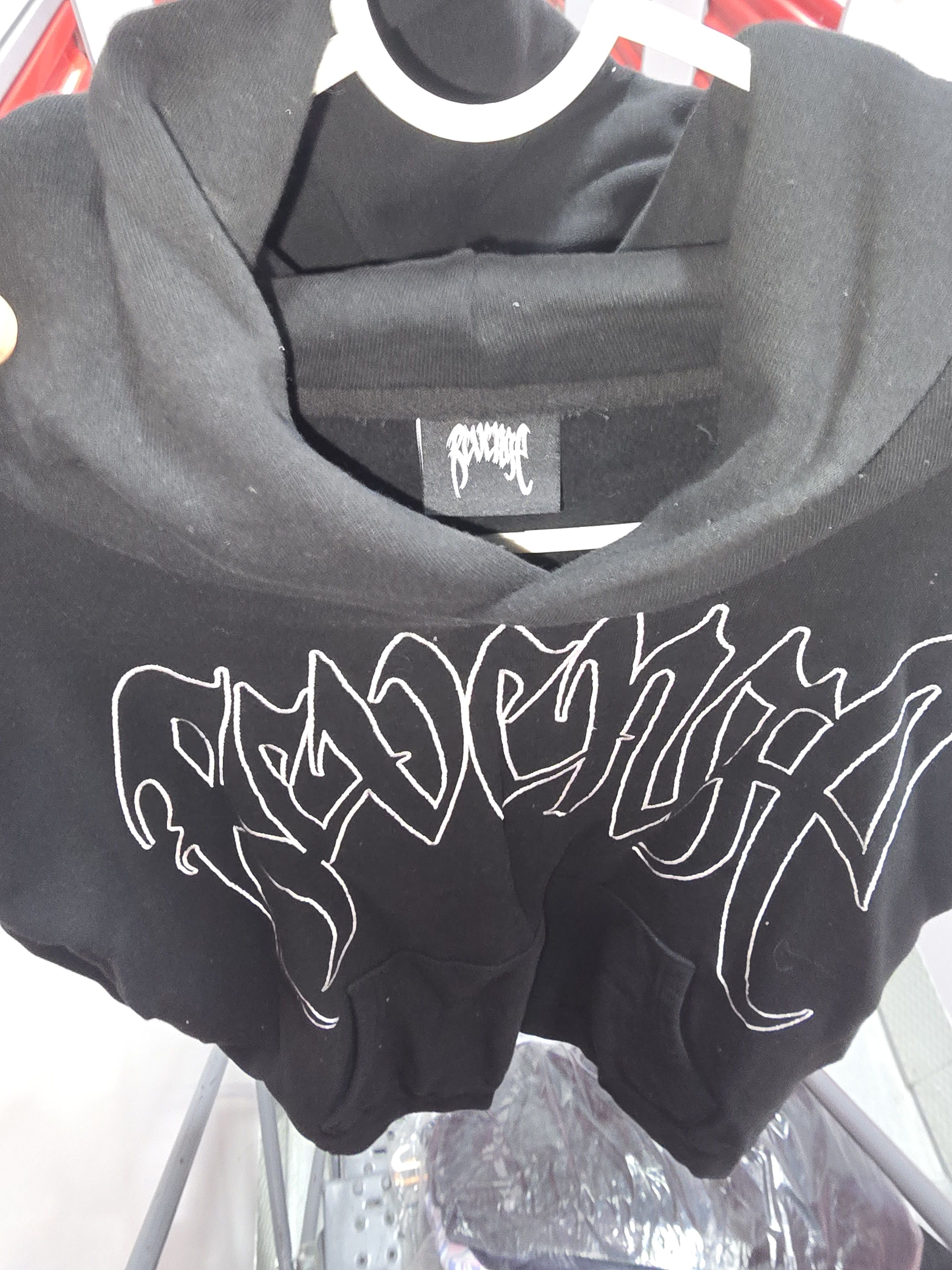 Revenge Revenge Outline Arch Logo Hoodie Size US XL / EU 56 / 4 - 3 Thumbnail