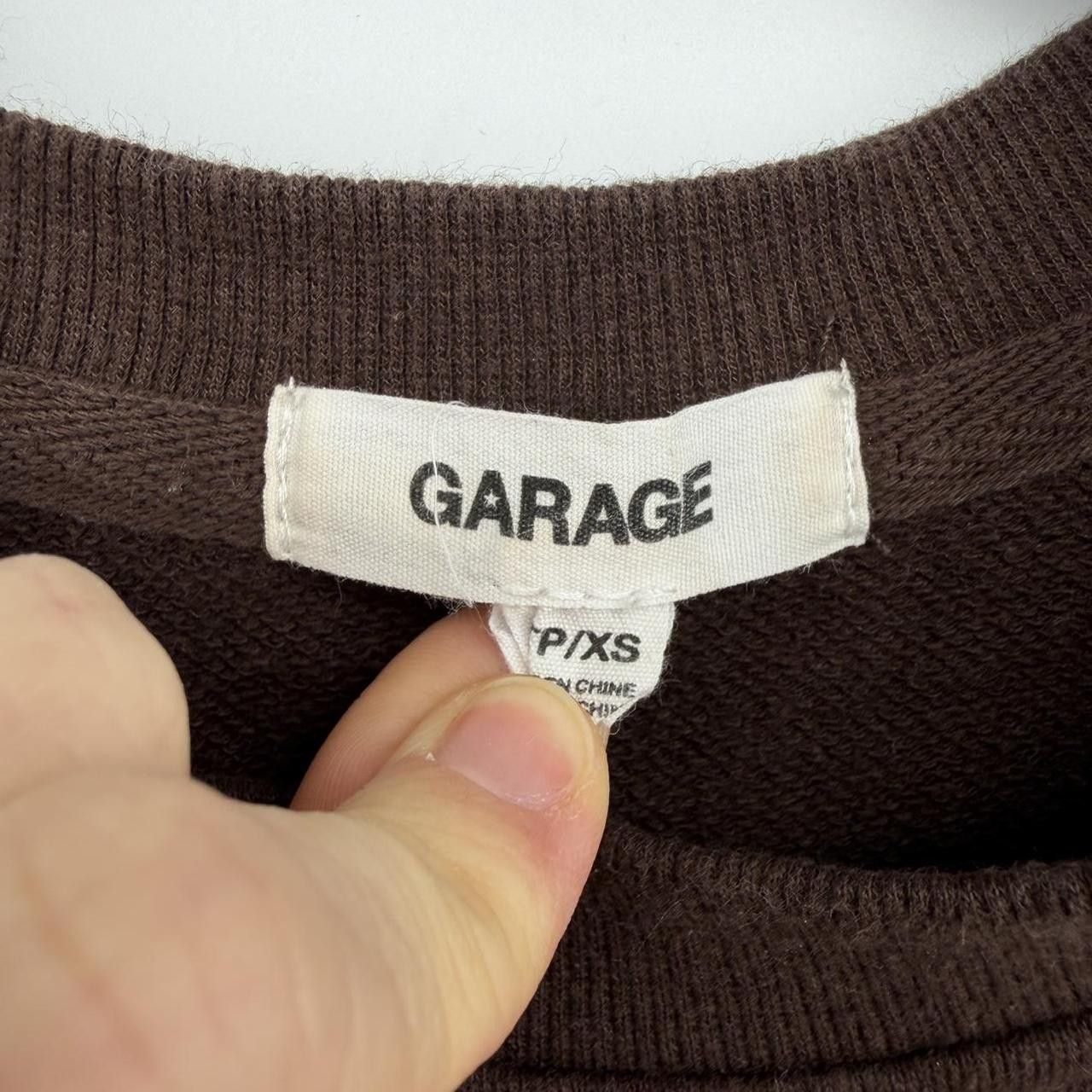 Garage Garage brown crewneck sweatshirt Size XS Size XS / US 0-2 / IT 36-38 - 2 Thumbnail