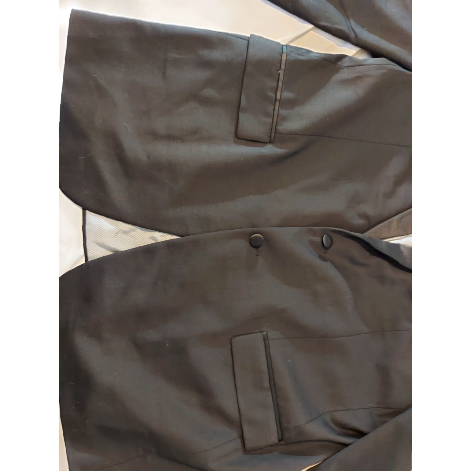 Calvin Klein Calvin Klein Suit Blazer Pants 2 Piece 48L Black Mens Size 48R - 3 Thumbnail