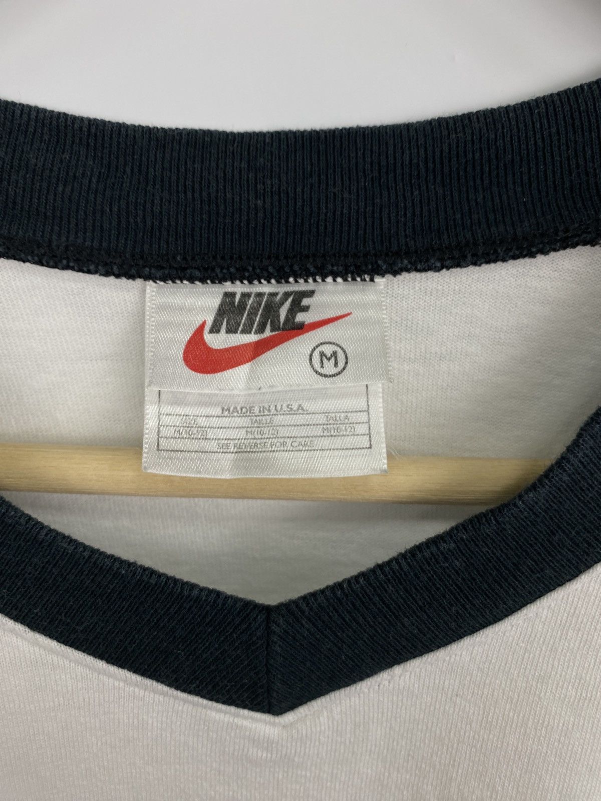Nike 🇺🇸 Vintage 90s Nike Rare Made in USA T-Shirt Y2K Retro Size US M / EU 48-50 / 2 - 5 Thumbnail