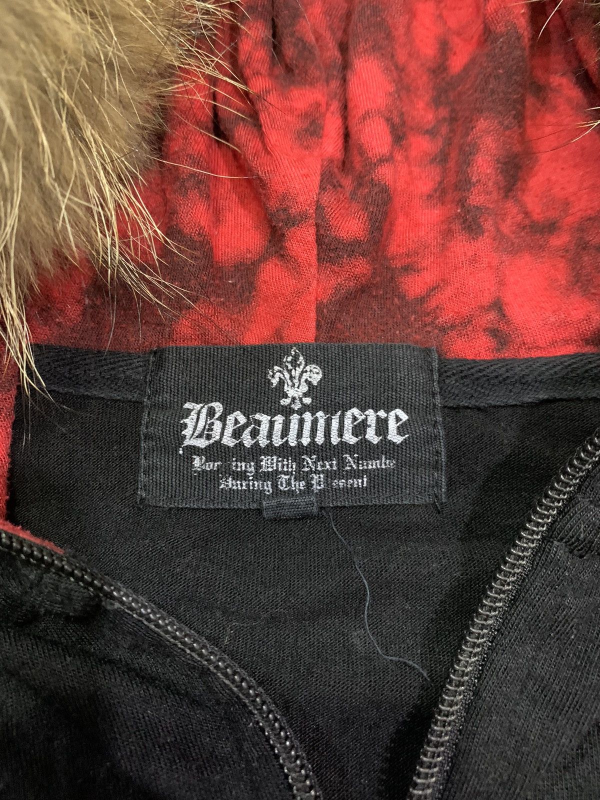Yasuyuki Ishii 💸BINDINGOFFER💸Beaumere fur hoodie ifsixwasnine lgb styled Size US S / EU 44-46 / 1 - 4 Thumbnail