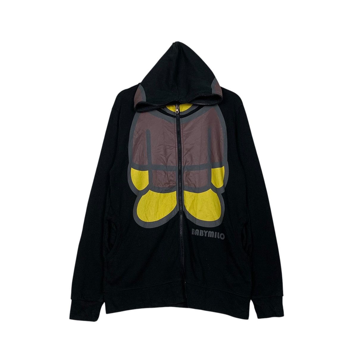 Japanese Brand Baby Milo Big Logo Zipper Hoodie Size US M / EU 48-50 / 2 - 1 Thumbnail