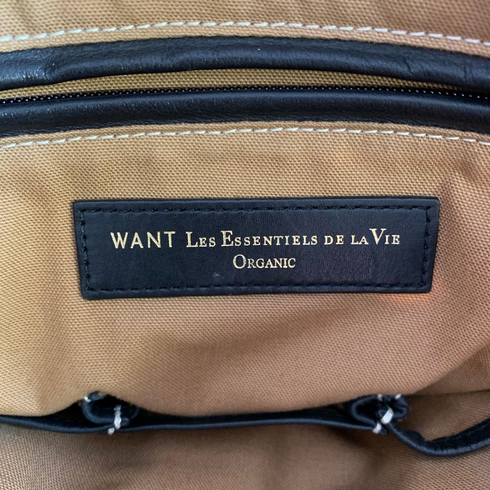 WANT Les Essentiels WANT LES ESSENTIELS DE LA VIE Black Cotton Laptop Bag Size ONE SIZE - 7 Thumbnail
