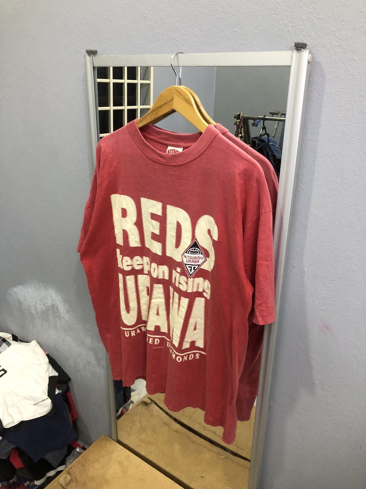 Nutmeg 1992 Urawa Reds Nutmeg Mills Tee Size US L / EU 52-54 / 3 - 2 Thumbnail