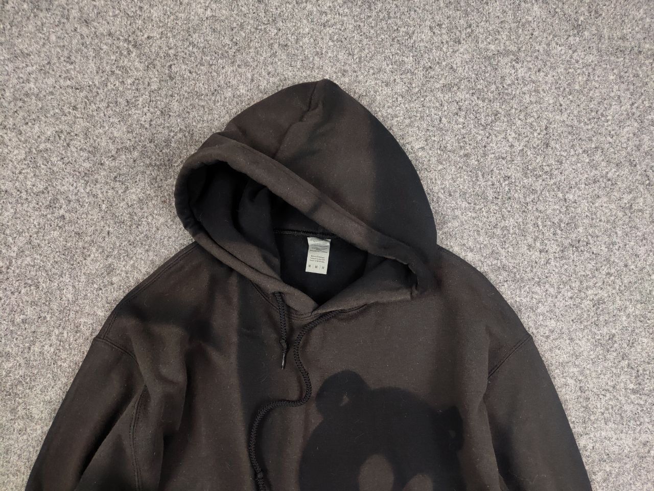Vintage Rare Vintage 90's Dropout Bear Black Sun Faded logo Hoodie Size US M / EU 48-50 / 2 - 9 Thumbnail