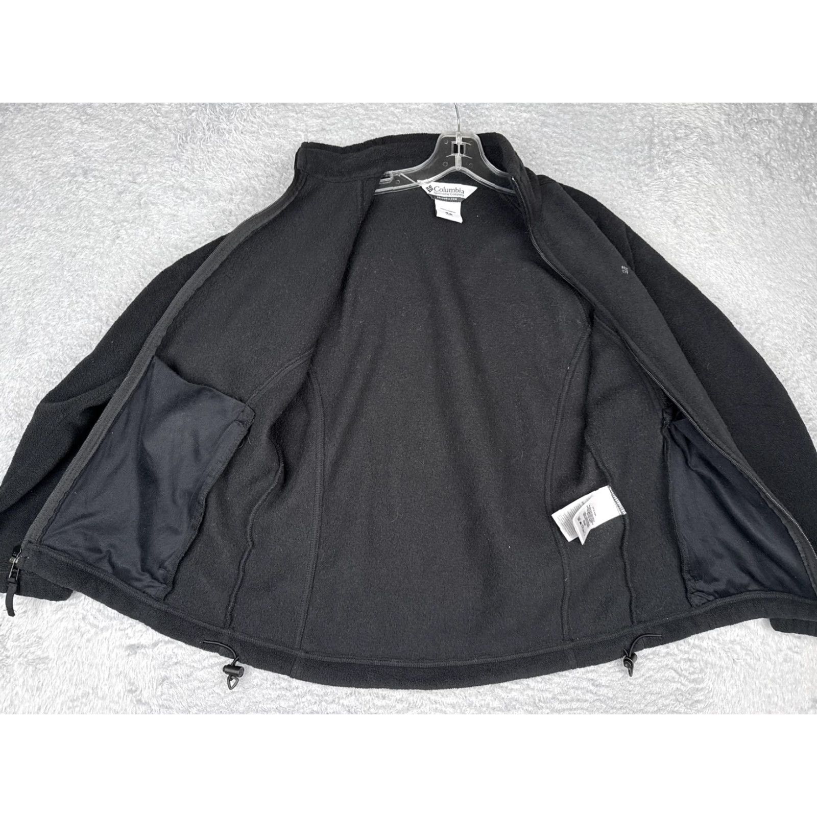 Vintage Columbia Fleece Jacket Womens Small Black Full Zip Outdoor Hiking Warm Casual Size S / US 4 / IT 40 - 2 Thumbnail