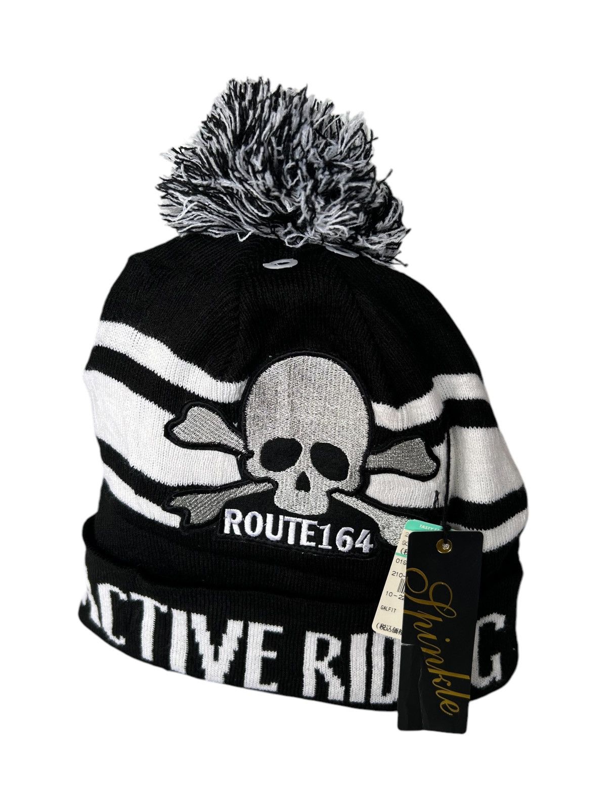 Japanese Brand × Kapital × Vintage Japanese Brand Skull Beanie Hats with tags Rare🎌☠️☠️ Size ONE SIZE - 1 Thumbnail