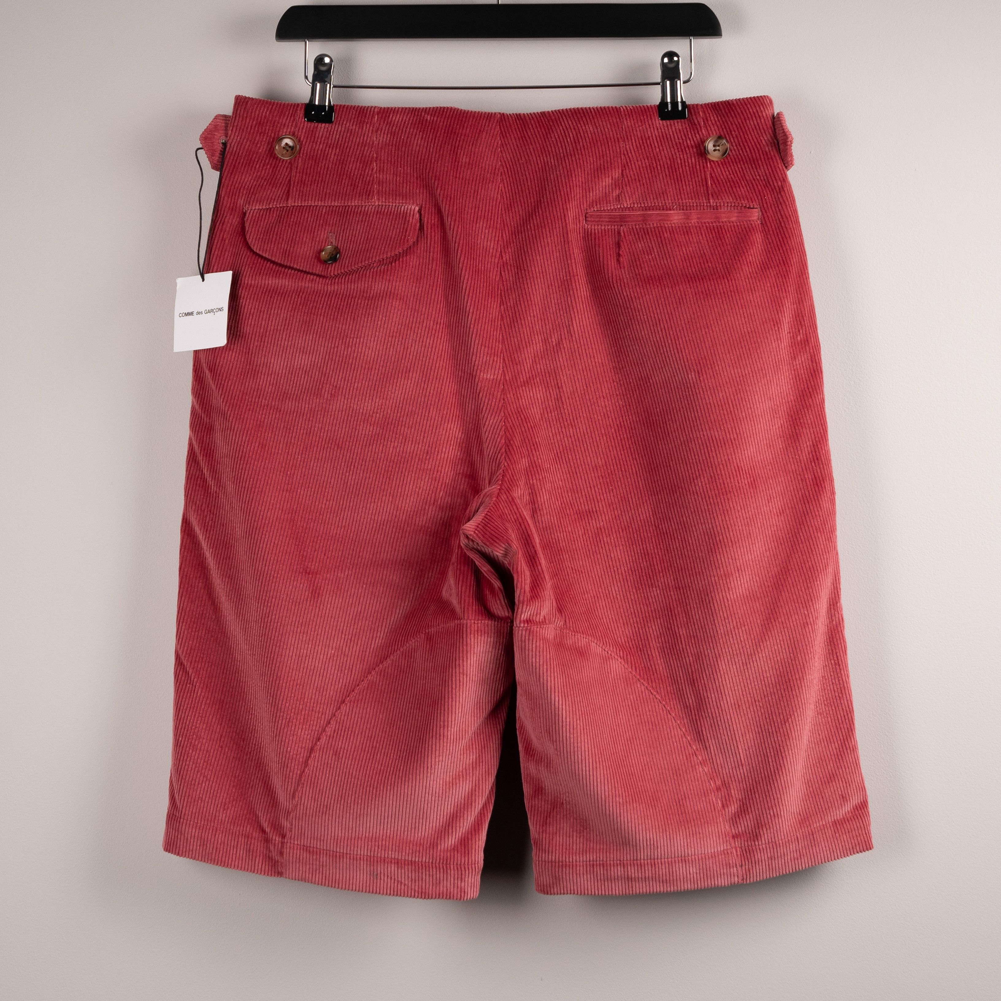 Comme des Garcons Homme Plus Comme Des Garçons Homme Plus AW22 Flap Front Corduroy Shorts Size US 30 / EU 46 - 2 Thumbnail