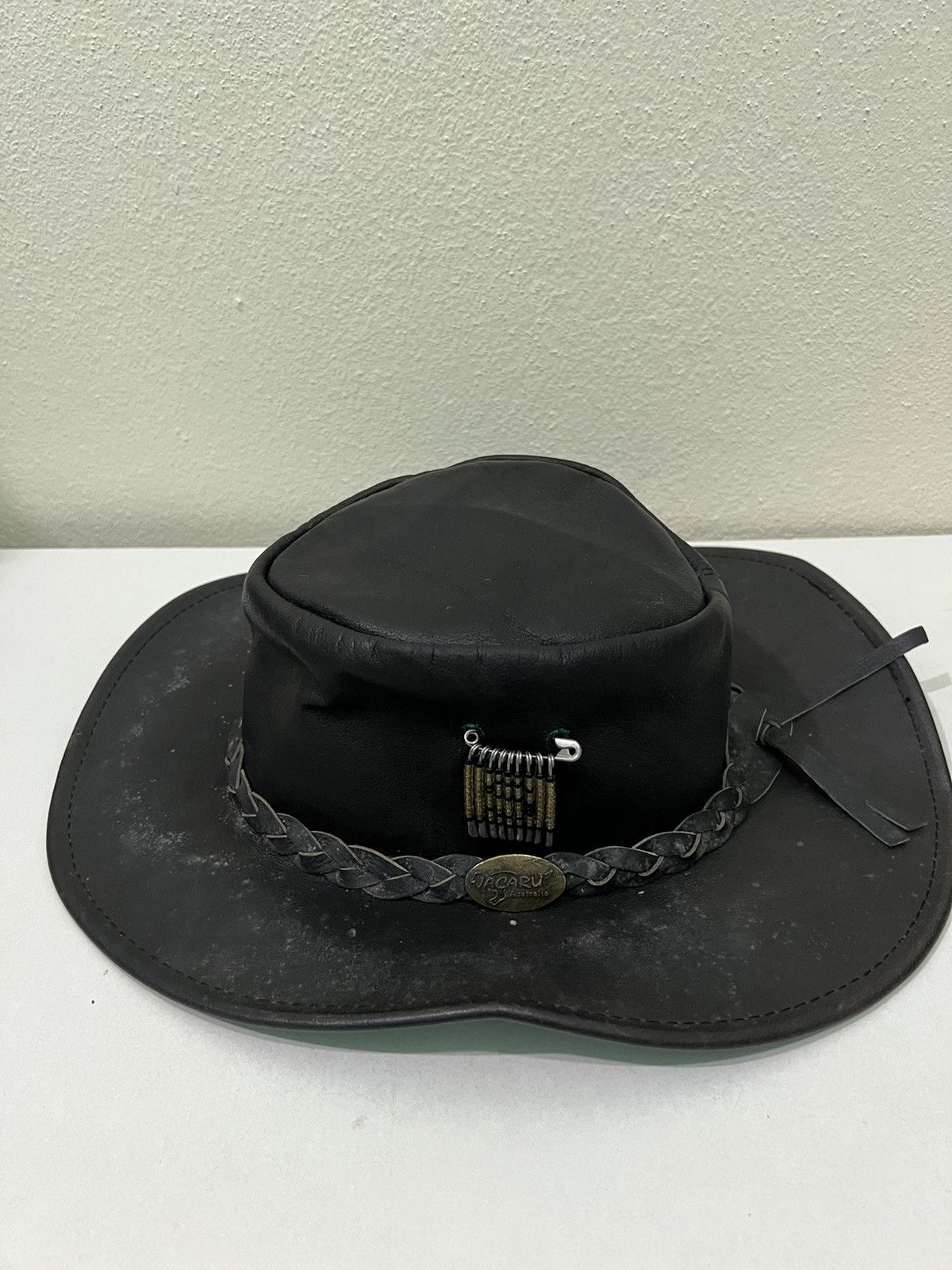 Leather Vintage Jagaru Australian Leather Bucket Hats Size ONE SIZE - 6 Thumbnail