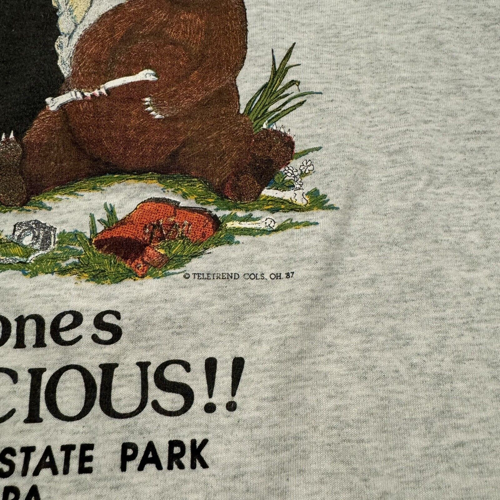 Other Vintage 80s Funny Graphic Print Comical Shirt Bears Size XL Size US XL / EU 56 / 4 - 3 Thumbnail