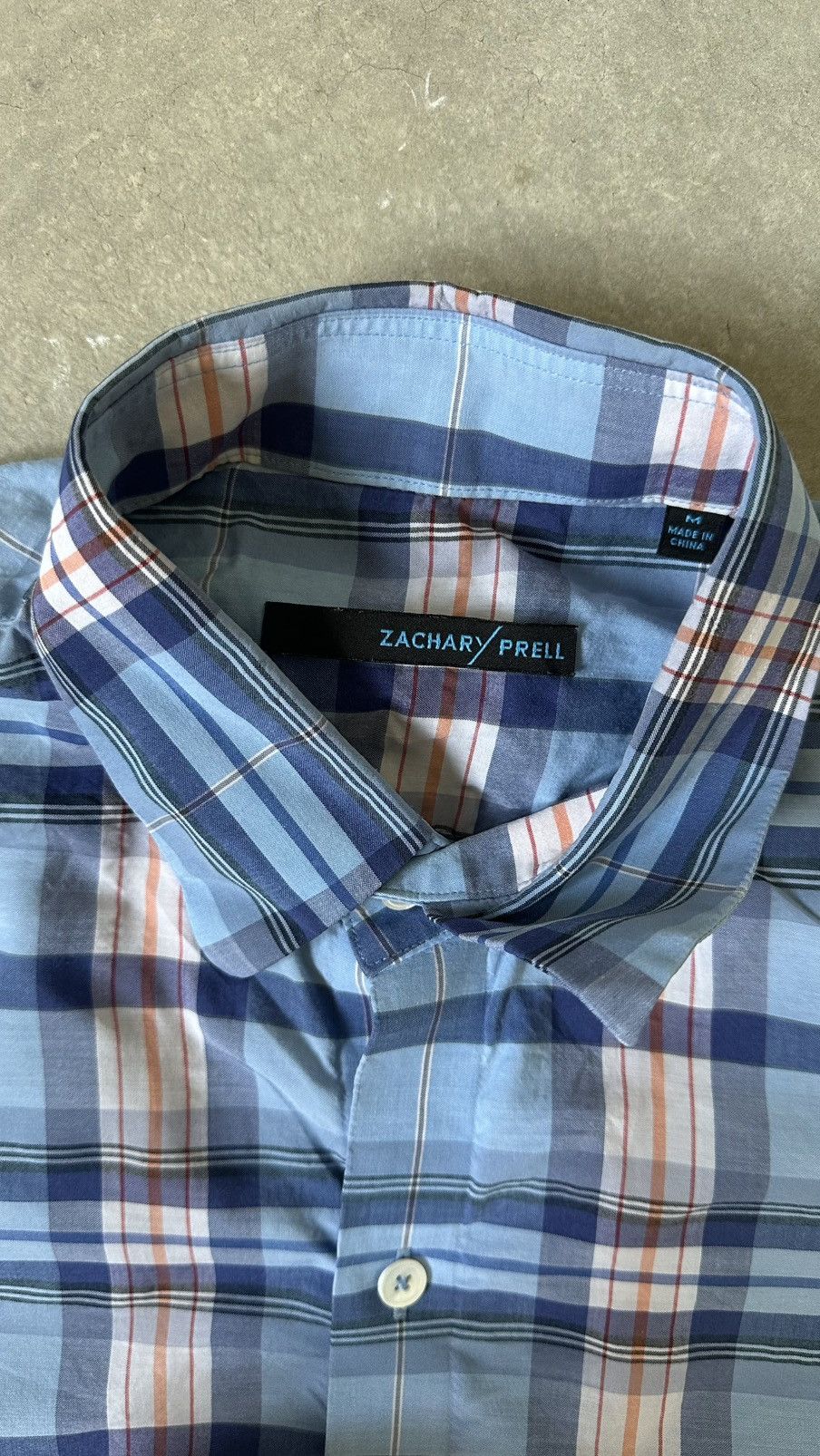 Zachary Prell ZACHARY PRELL CHECKERED SHIRT Size US M / EU 48-50 / 2 - 5 Thumbnail
