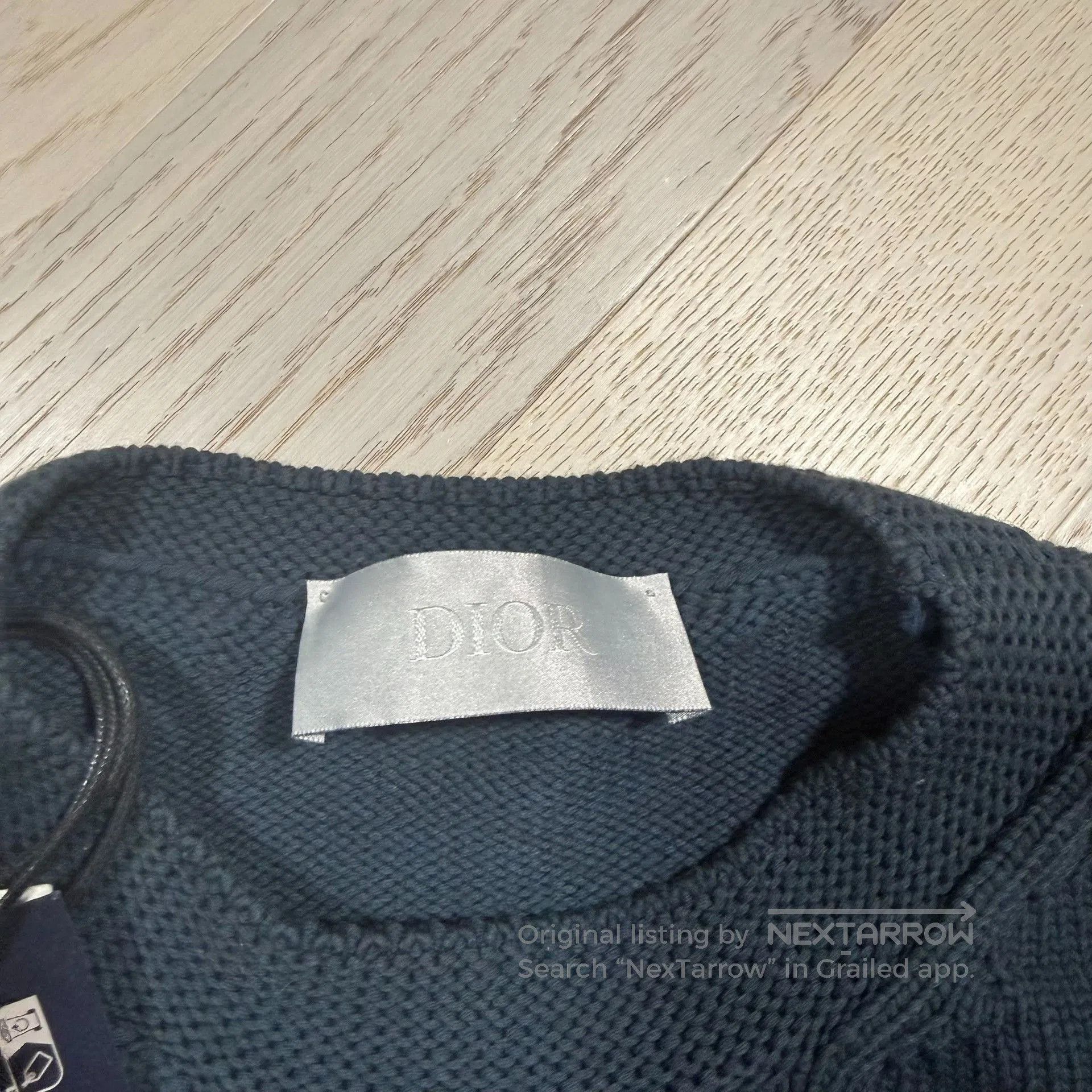 Visvim Dior SS25 Embroidered Long Sleeve Sweater. Size US L / EU 52-54 / 3 - 4 Thumbnail