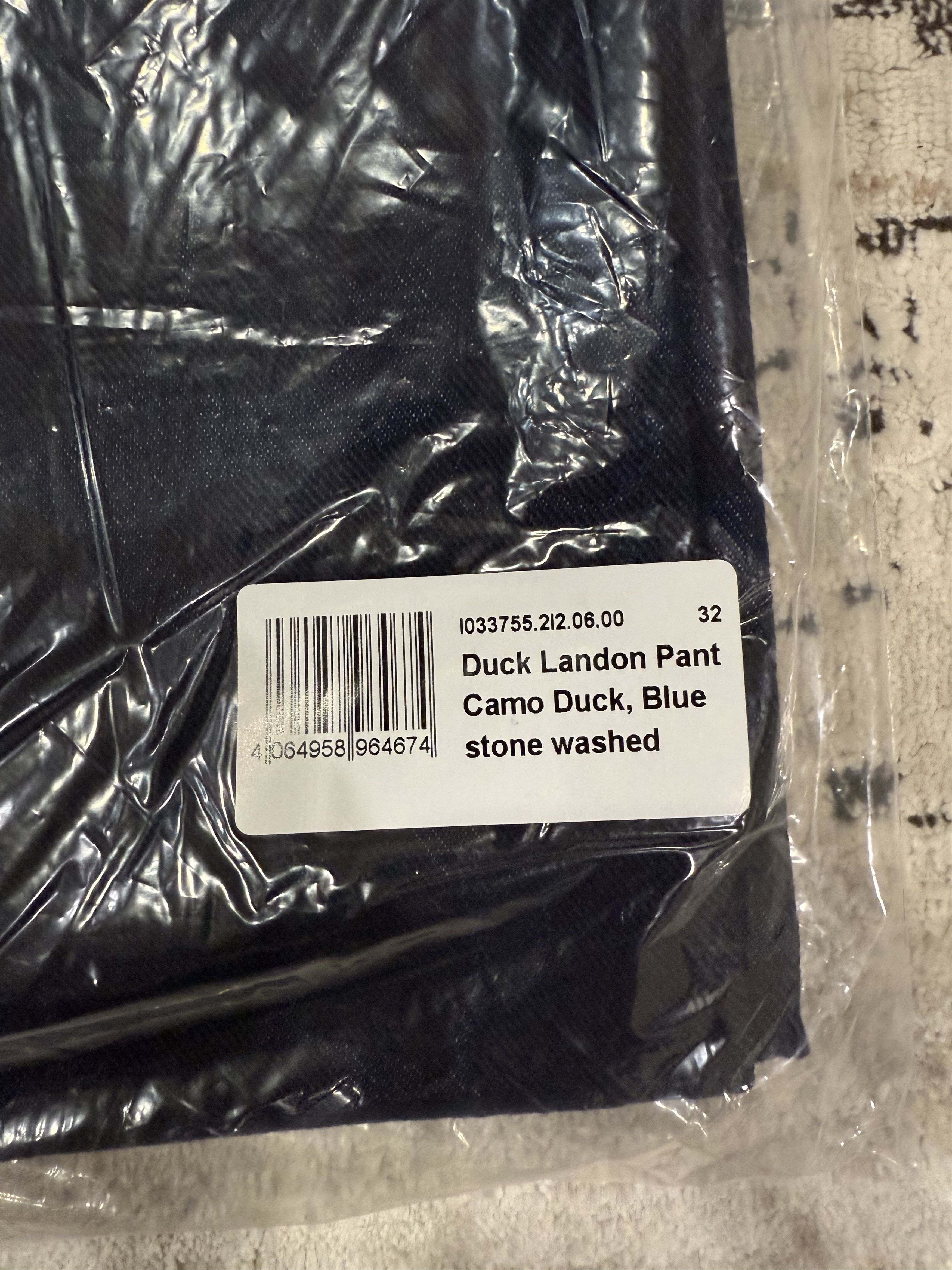 Carhartt Wip Carhartt WIP Duck Camo Landon Pant Blue Stone Washed Size US 32 / EU 48 - 2 Thumbnail