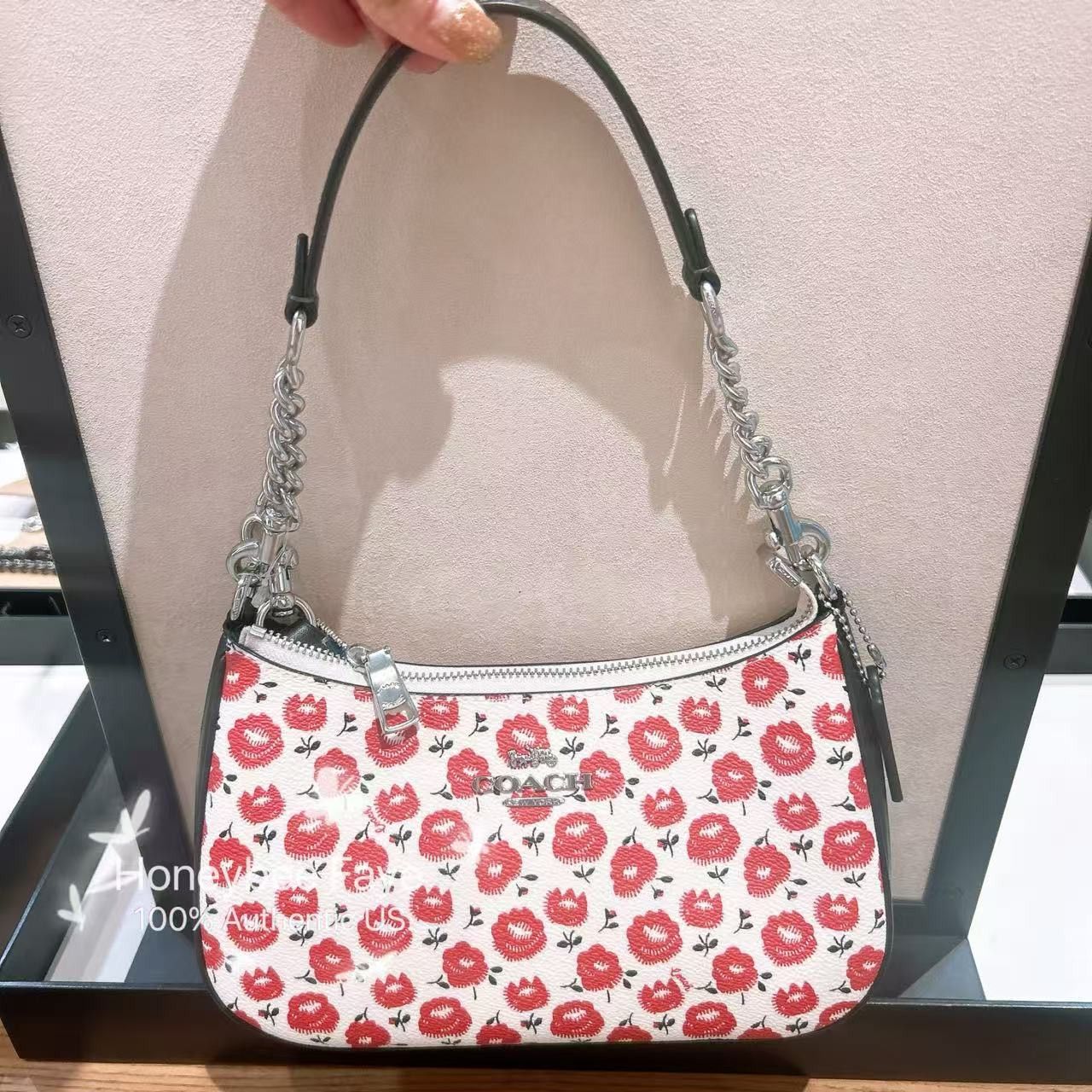 Coach Teri Shoulder Bag With Floral Print CBI49 Size ONE SIZE - 1 Thumbnail