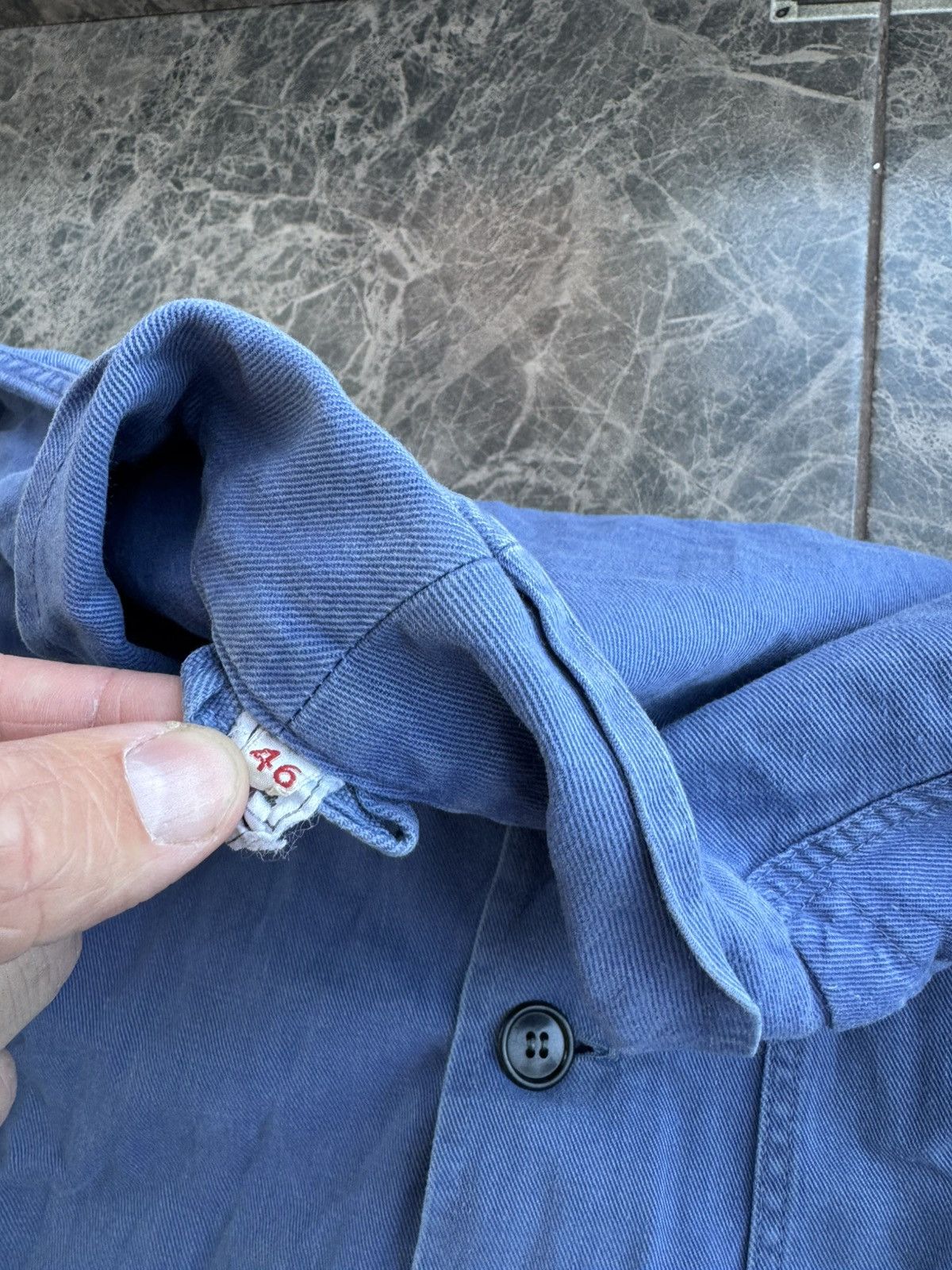 Other Vintage Sanfor French Workwear Mens 70s Buttons Jacket Sz S Size US S / EU 44-46 / 1 - 5 Thumbnail