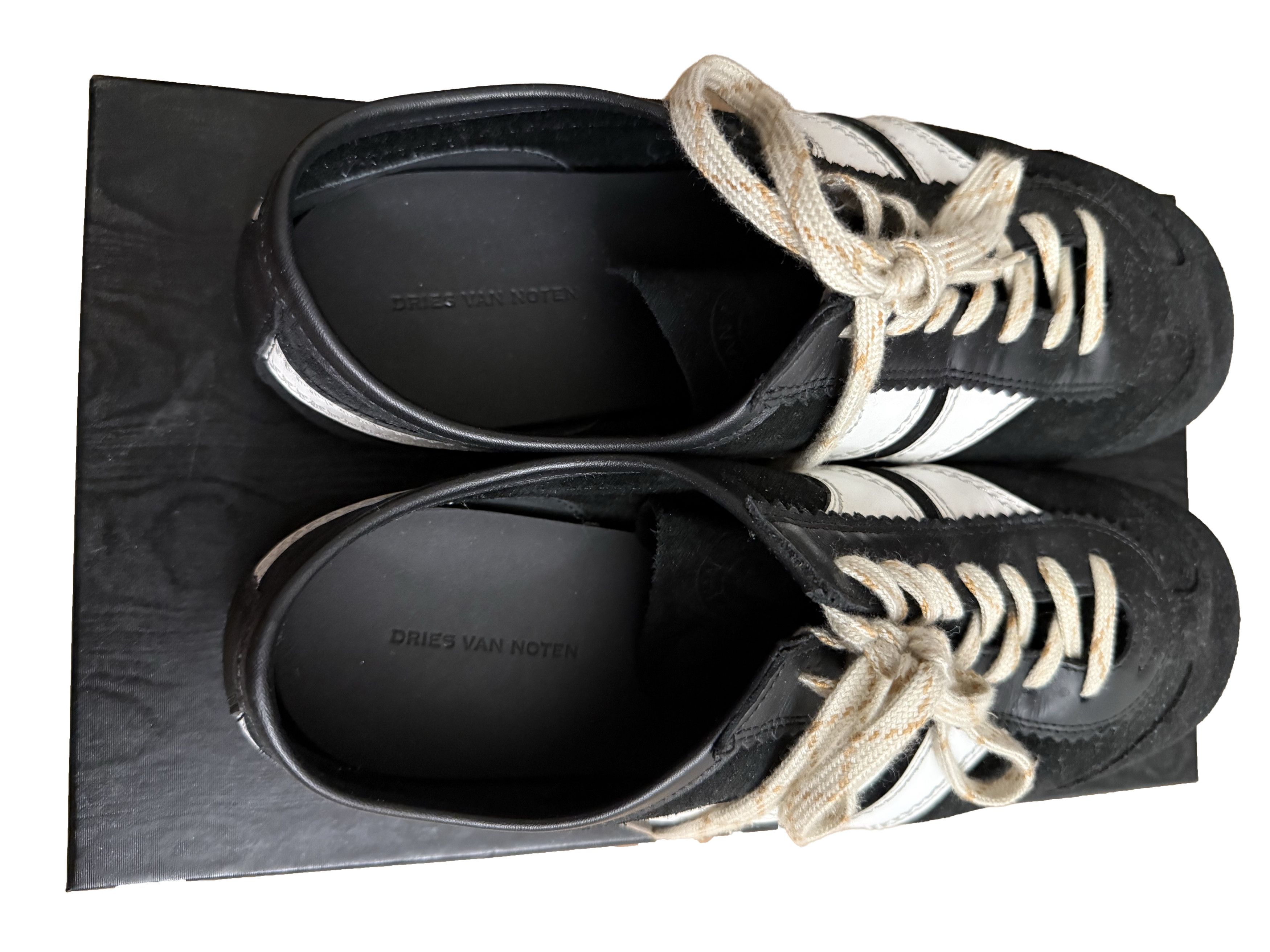 Dries Van Noten dries van noten suede sneaker- Black Size US 9 / EU 42 - 4 Thumbnail
