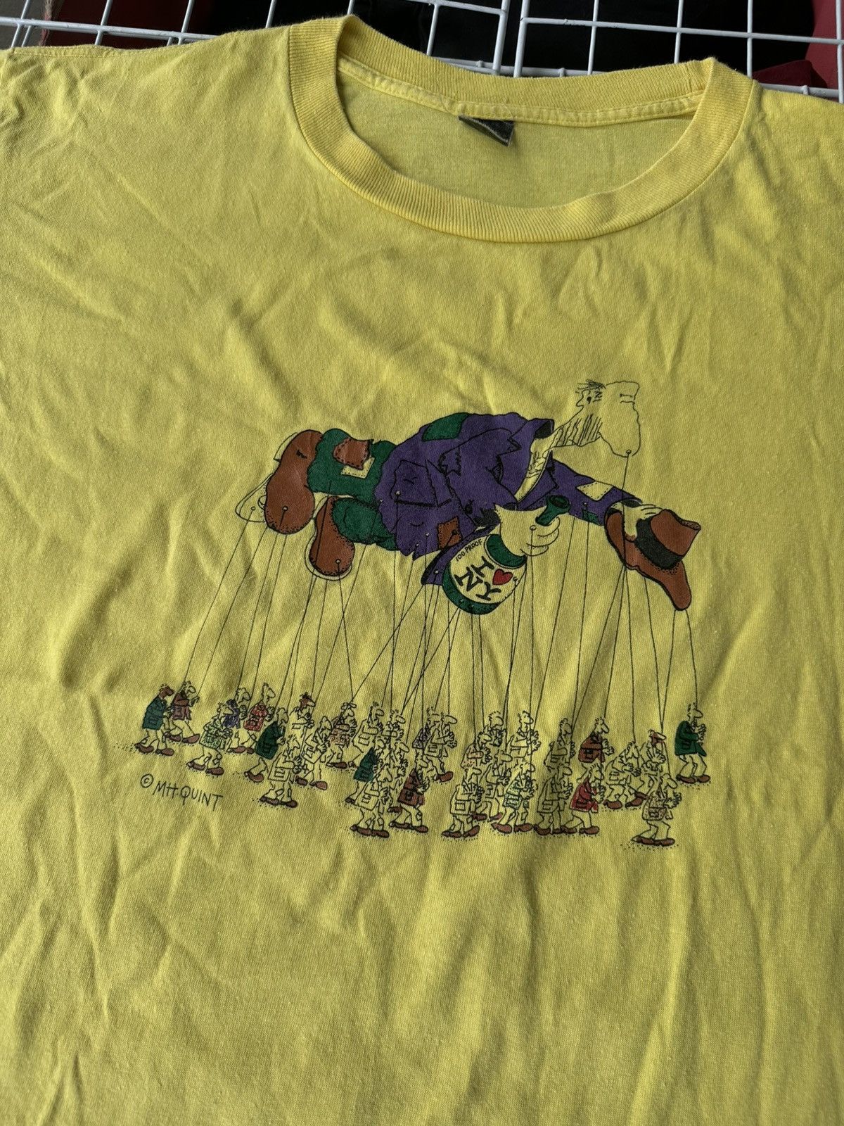 I Love NY Vintage I Love NY By MTT.QUINT 80s Tee Size US XL / EU 56 / 4 - 2 Thumbnail