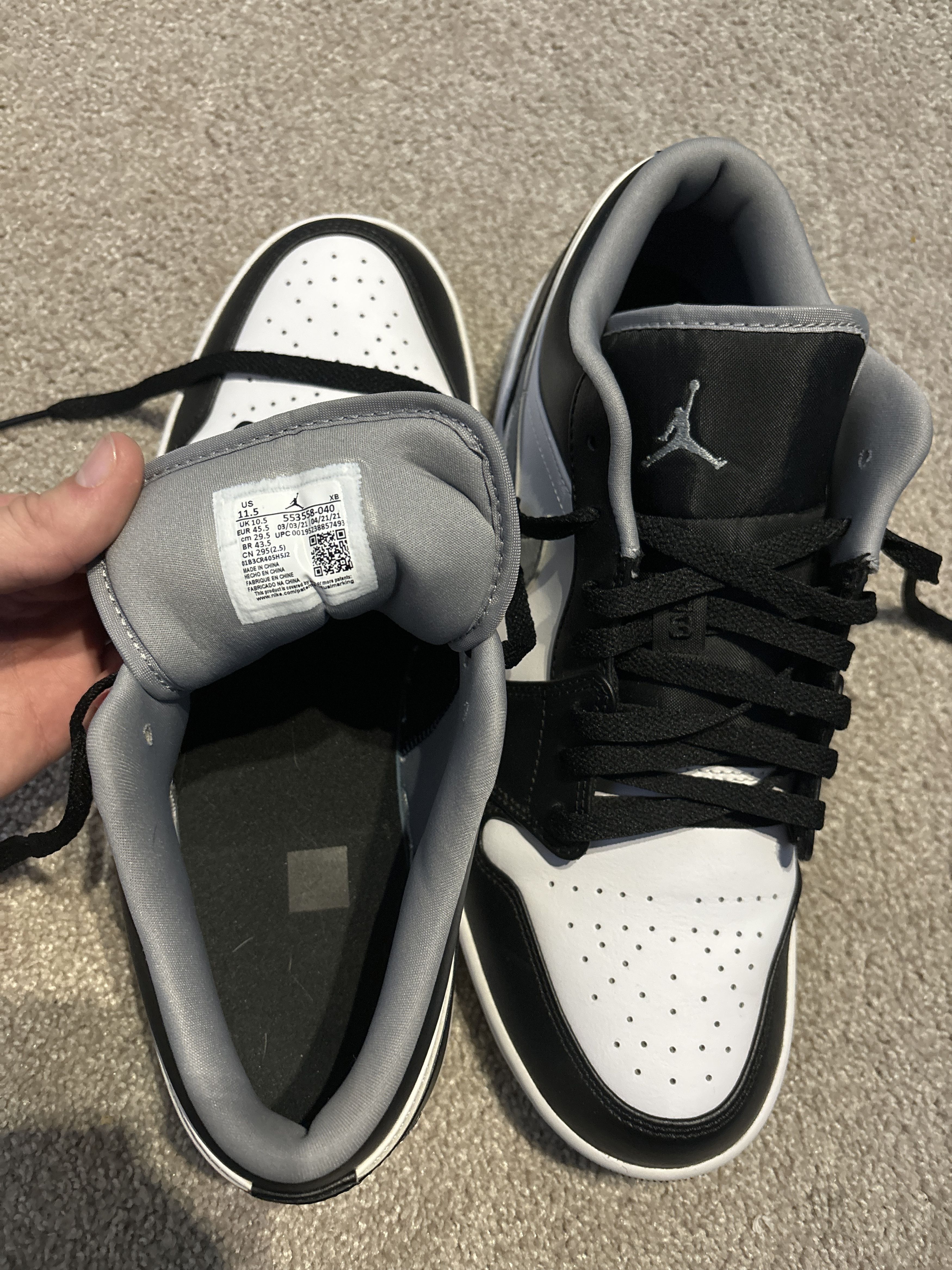 Jordan Brand Jordan 1 low Size US 11.5 / EU 44-45 - 4 Thumbnail