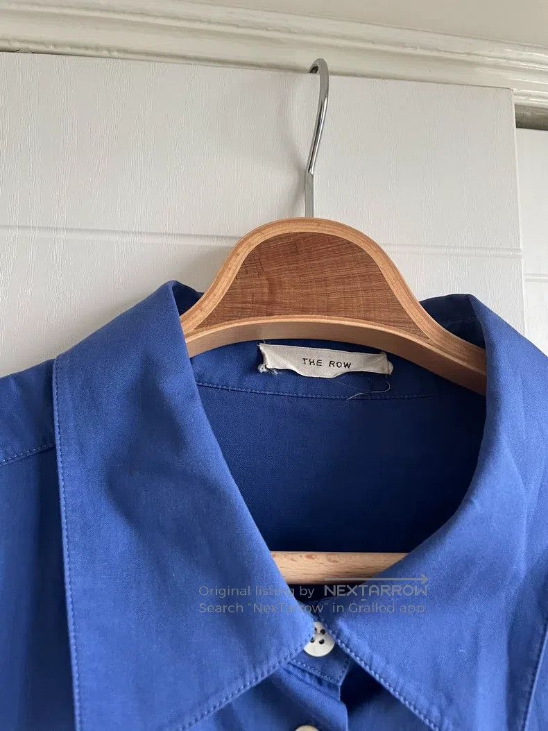 The Row The Row Blue Shirt Size S / US 4 / IT 40 - 3 Thumbnail