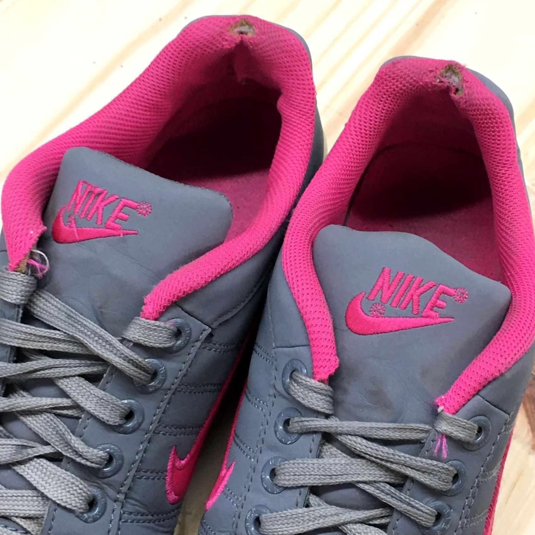 Nike Nike Sneaker Womens 9.5 Gray Court Traditions II Athletic Laced Up Casual Nike Court Shoes Women 9.5 Gray Size US 10 / IT 40 - 6 Thumbnail