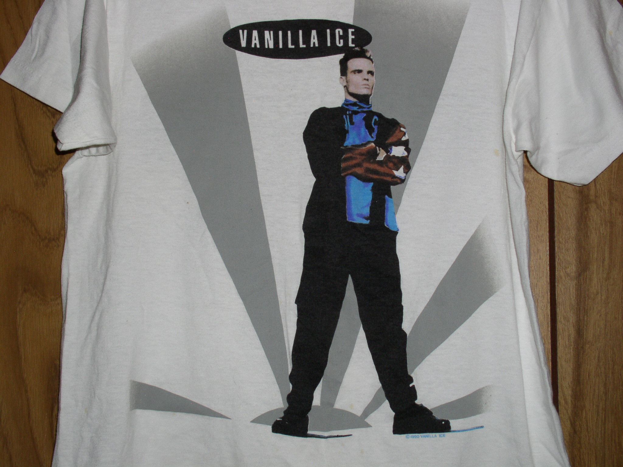 Vanilla Ice Concert Tour Shirt Vintage 1990 Single Stitched